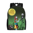 thumbnail image 1 of The Nightmare Before Christmas Backpack Laptop School Bag College Student Satchel Lightweight Basic BackpackFor A, 1 of 1