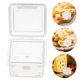 thumbnail image 3 of Caja para guardar queso Jibingyi, mini lonchas, contenedor para guardar queso, caja para empaquetar queso con tapa, 3 of 8
