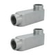 thumbnail image 1 of Pack 2Pzs Condulet Tipo LB Aluminio De 1 1/4 Pulg Gris gris 1 1/4 pulgadas, 1 of 6