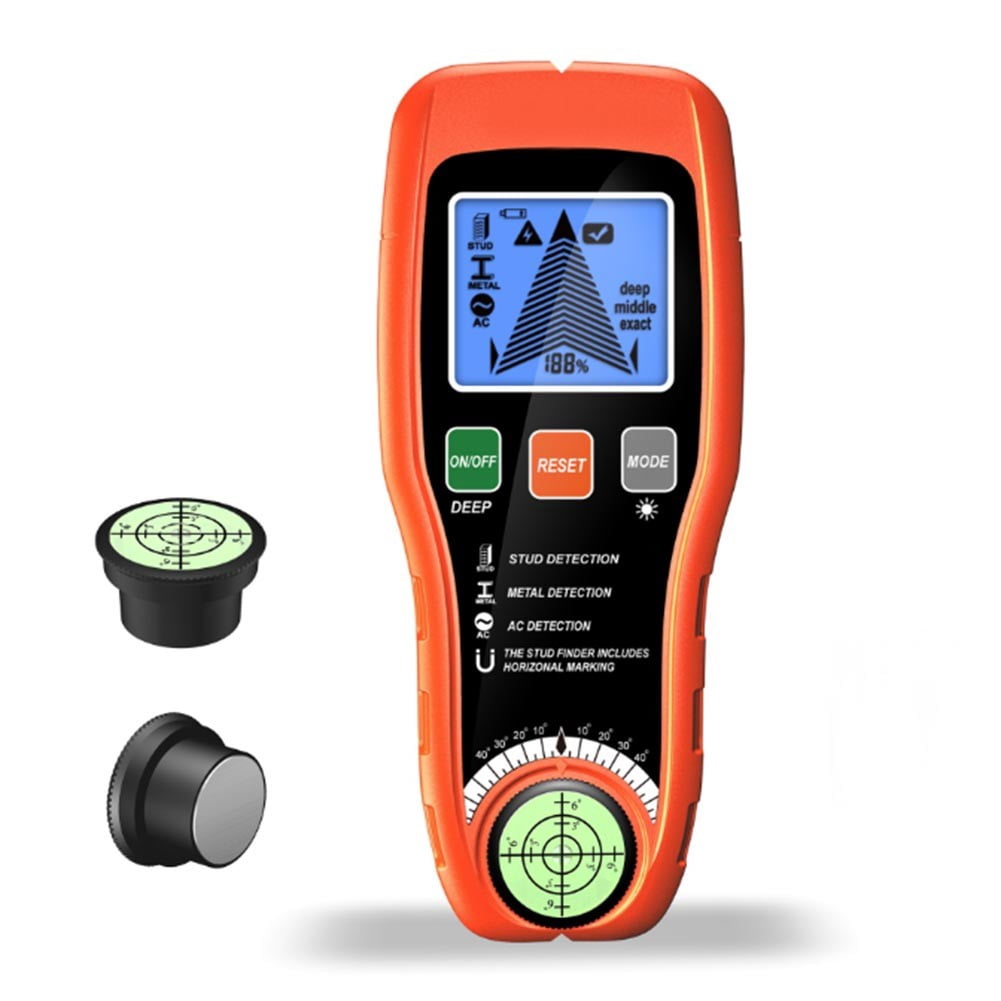 7-in-1 Handheld Wall Finder: Easily Find Studs, Wires and Metal