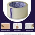 thumbnail image 3 of Pacron 12 Rolls Clear Packing Tape – Heavy Duty, 1.88x110 Yds, 1320 Yds Total, 3 of 5