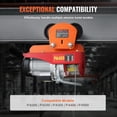 thumbnail image 4 of Elevador eléctrico manual VEVOR, 1 tonelada, capacidad 1000 kg, 4 of 9