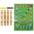 thumbnail image 5 of Juego de mesa coreano LENITH YUTNORI Yunnori con palos de madera, 5 of 5