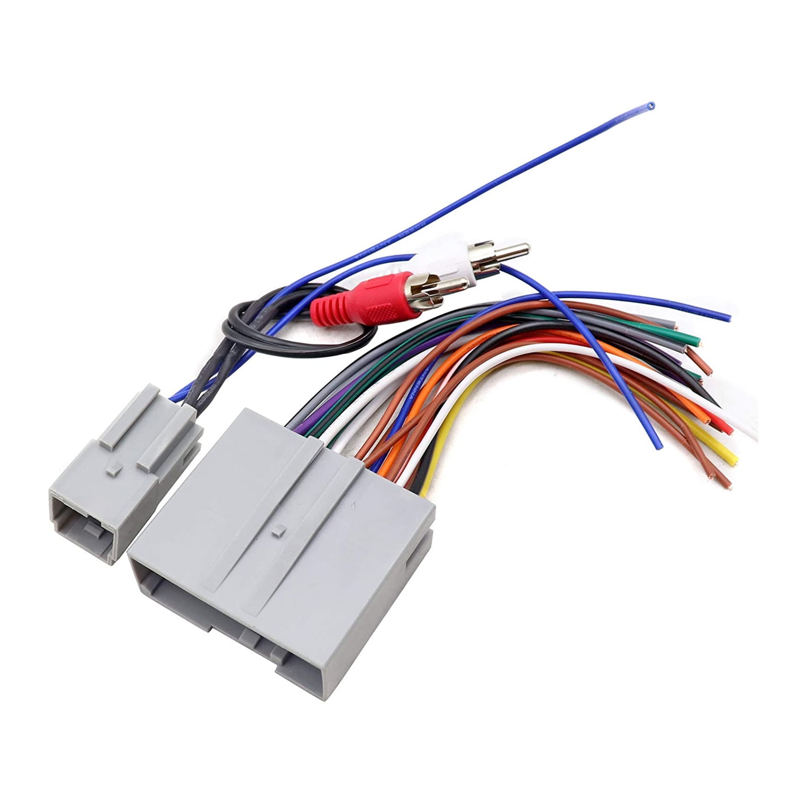 SecosAutoparts Set 2 Car Stereo Radio Wiring Harness Adapter Compatible