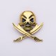 thumbnail image 5 of Jumpingount Broches para mujer Calavera Esmalte Sombrero Chaqueta Corbata Collar Broche Ropa Joyería Decoraciones de Halloween Regalos de vacaciones Accesorios de disfraces Oro Jumpingount AP004647-01, 5 of 6