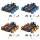 thumbnail image 4 of Bewildely Emocionante coche de carreras RC de alta velocidad para emocionantes aventuras y acrobacias. Kits de construcción modelo azul Control remoto dual, 4 of 6