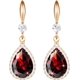 thumbnail image 1 of Pendientes colgantes con diamantes para mujer, pendientes colgantes con diamantes de imitación, circonitas cúbicas de cristal en forma de lágrima, joyas de boda, 1 of 4