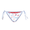 Panties, variant on Celebration Print Reversible Bikini – Patriotic 4th of July Flip Women’s Triangle Halter Top, Fourth of July bikini, Double-Sided Summer Swimsuit