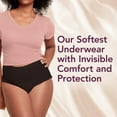 thumbnail image 5 of Depend Silhouette Women’s Incontinence & Postpartum Bladder Leak Underwear, M, 56 Count, 5 of 12