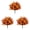 3pc Faux Mums, variant on 3pc Faux Mums for Outdoor Planters, Artificial Fall Flower Bush Picks, UV Resistant Harvest Faux Floral Stems, Autumn Seasonal Foliage Sprays, Thanksgiving Decorative Floral Arrangement