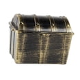 thumbnail image 2 of DimyFew Pirate Treasure Chest Kids Storage Box Organizer Toy Vintage Look Lightweight Multifunctional Gift Suitable for Birthday Holiday Home Decoration bronze, 2 of 8