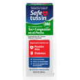Safetussin DM Cough + Chest Congestion, Safe for Adults with High Blood Pressure & Diabetes, 8