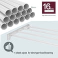 thumbnail image 4 of EGNMCR Office & Stationery Floor-standing Coat Rack With Shelves Multi-Functional Storage For Bedroom And Living Room Corner Organizer, 4 of 9
