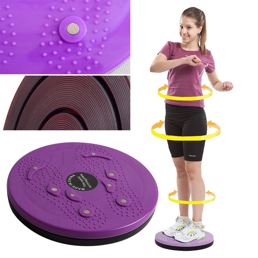 Twist Waist Torsion Disc Board Aerobic Exercise Fitness Reflexology Magnets