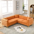 thumbnail image 2 of 5 - Seater - Pine Frame - Living Room and Bedroom - Durable Sofa with 3 Pillows, 2 of 5