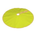 thumbnail image 2 of Kll Yellow Christmas Tree Skirt 48",Party Decorations Farmhouse For Christmas Decorations Holiday Party, 2 of 8