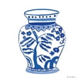 thumbnail image 3 of Zaman, Farida 15x15 Black Modern Framed Museum Art Print Titled - Chinoiserie IV, 3 of 5