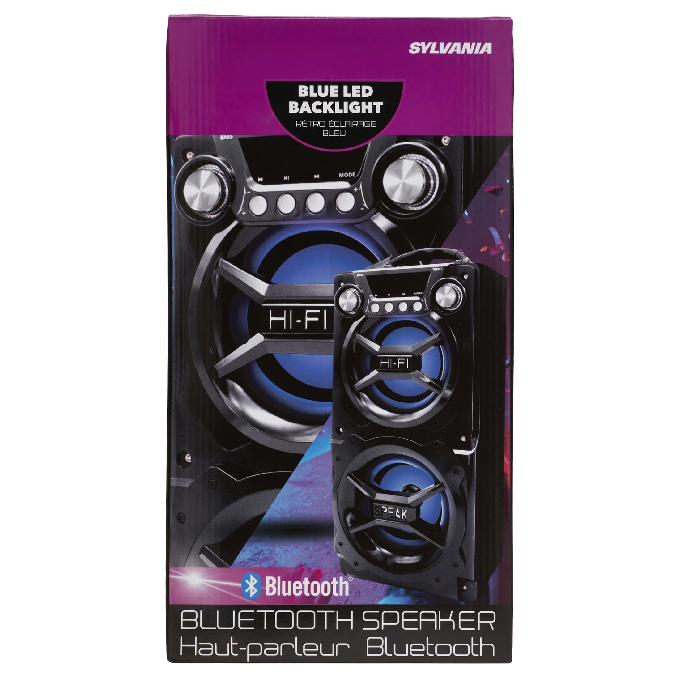 UpBright 5V AC/DC Adapter Compatible with Sylvania Blue LED Hi-Fi Speak  Portable Bluetooth BT Speaker SP328 SP328-B Black DVE DSA-12CB-05 050200