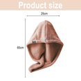thumbnail image 2 of Toallas de Turbante para Secado de Cabello YONGSHENG Paquete de 3, 2 of 4