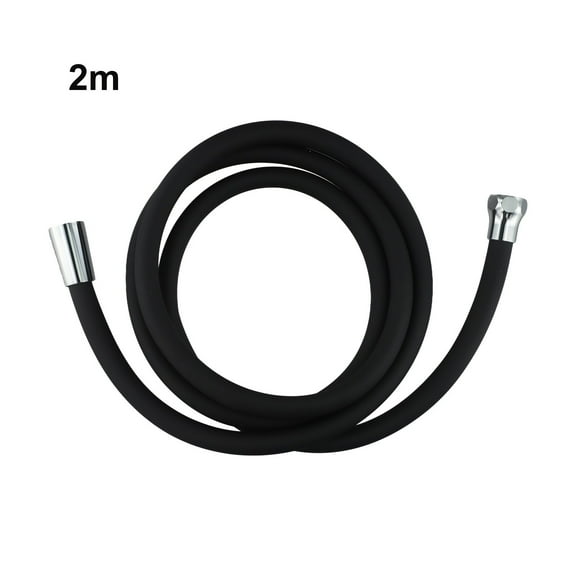 2M Flexible Latex Tube High Pressure Silicone Hose For Shower Head Faucet Tap Toilet Bathroom Parts Explosion Proof Thickening