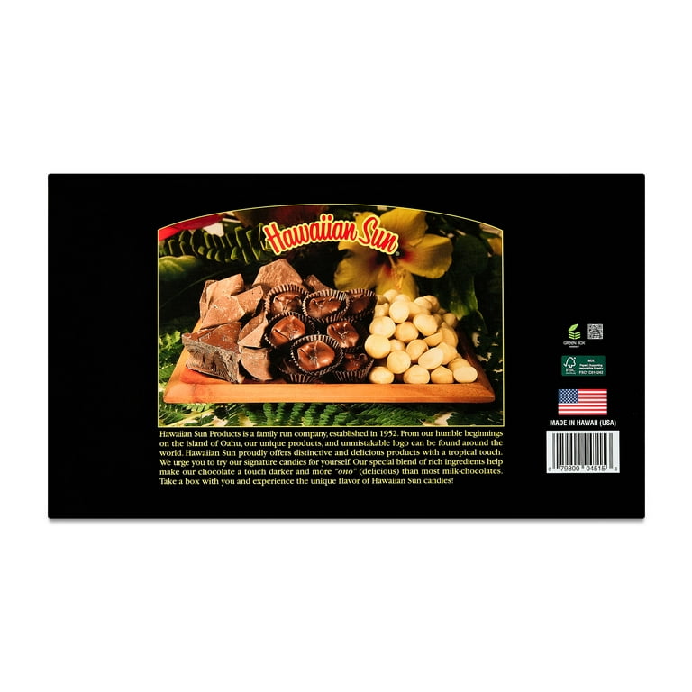 Hawaiian Sun, Chocolate Covered Macadamia Nuts, 5 Oz - Walmart.com