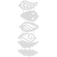 thumbnail image 4 of FESTFENDS Carbon Steel Cutting Die for DIY Earring Dangle with Embossing and Engraving Features Plated Silver, 4 of 8