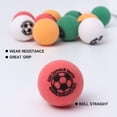 thumbnail image 5 of GSE Games & Sports Expert Regulation Size 35mm(1.38") Urethane Foosball. Table Replacement Balls, Office Tournament Table Soccer Balls for Soccer Game (Multicolor - 12 Pack), 5 of 8