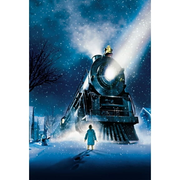 The Polar Express Diamond Painting Kits for Adults,Farmhouse 5D Diamond Art Kits for Beginner, DIY Full Drill Diamond Dots Gem Art and Crafts Home Wall Decor 12"x16"