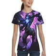 thumbnail image 5 of Valoranta Omen Youth T-Shirts Graphic Shirts Blouse For Teen Boys Girls Casual Short Sleeve Tee Tops Small, 5 of 6