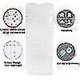 thumbnail image 3 of Non-slip Bath Mat, Ant, ,antil,bpa, Phthalate , Washable,ideal For Kids,39x16, 3 of 4
