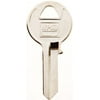 HY-KO VR7 Viro Lock Key Blank, Nickel-Plated Metal, 1-Pack, 0.125-inch Width
