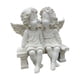 thumbnail image 3 of Estatua de pareja de ángeles, figura de resina, figura de escritorio, regalo, adorno de ángel con alas para interior Blanco, 3 of 9