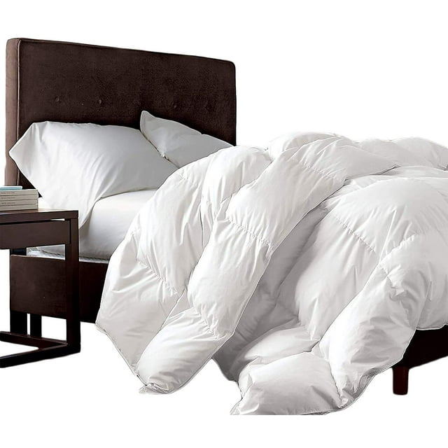 Edredón egipcio para ropa de cama de plumón de ganso, fibra, doble o 2 camas, XL