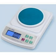 Professional Kitchen Precision Scale 500 g / 0.01 g, weighing surface 12 cm, 5 weighing units, backlit LCD screen, non-slip rubber feet Precision Scale