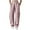 Pink, variant on IROINNID Women's Cargo Pants Solid Sports Wide Leg High Waist Loose Fit Casual Pants with Pockets,Black
