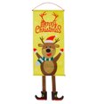 thumbnail image 2 of Naiovety Cartel de Navidad para ventana de casa, cartel de porche, decoración colgante decorativa para puerta, adornos navideños, Navidad 2020 Natal Kits de decoración para fiestas Alce Naiovety HA001743-03, 2 of 6