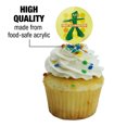 thumbnail image 3 of Yoga Gumby That's a Stretch Cupcake Picks Toppers Decoration Set of 6, 3 of 7