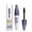 Black, variant on Brown Waterproof Mascara in a Smudgeproof, Lengthening, Hypoallergenic Silk Fiber Mascara for Voluminous, Colorful Eyes for Festive Looks