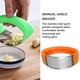 thumbnail image 5 of Greeniant Prensa de ajo de acero inoxidable para el hogar, picadora de ajo con mango Manual, herramientas de prensa, accesorio de cocina Kits de desorden para acampar Naranja, 5 of 6