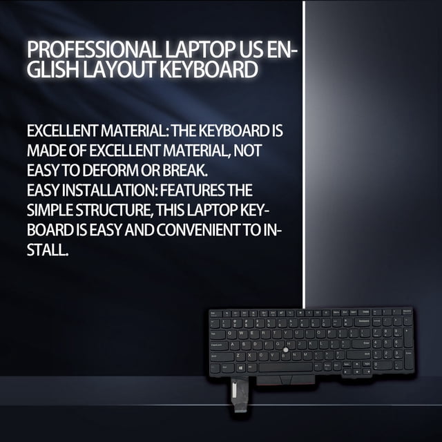 Langgg Keyboard Part Replace Fitting Spare Parts Fast Respond Computer Accessories Repairing PC Keypad Replacement for E580