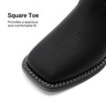 thumbnail image 4 of DREAM PAIRS Women's Cowboy Boots Mid Calf Western Cowgirl Boots Wide Square Toe Pull-On Embroidered Boots with Block Heel, 4 of 8