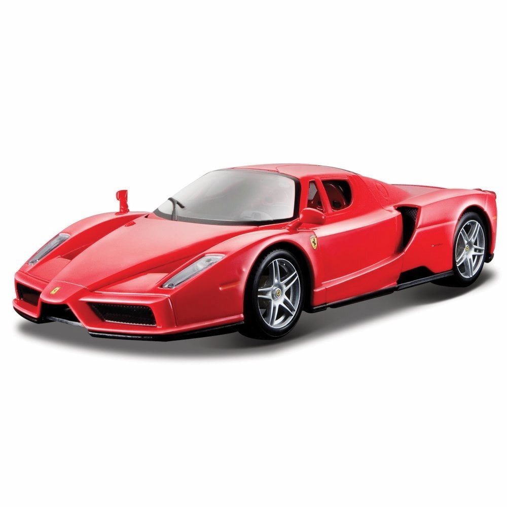 Bburago 36120 Enzo Ferrari Red Race & Play Series Scale 1:43 New !° 