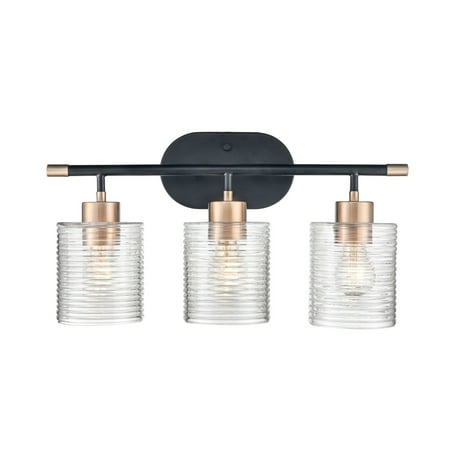 

Millennium Lighting 9413 Renitta 3 Light 21 Wide Bathroom Vanity Light - Matte Black /