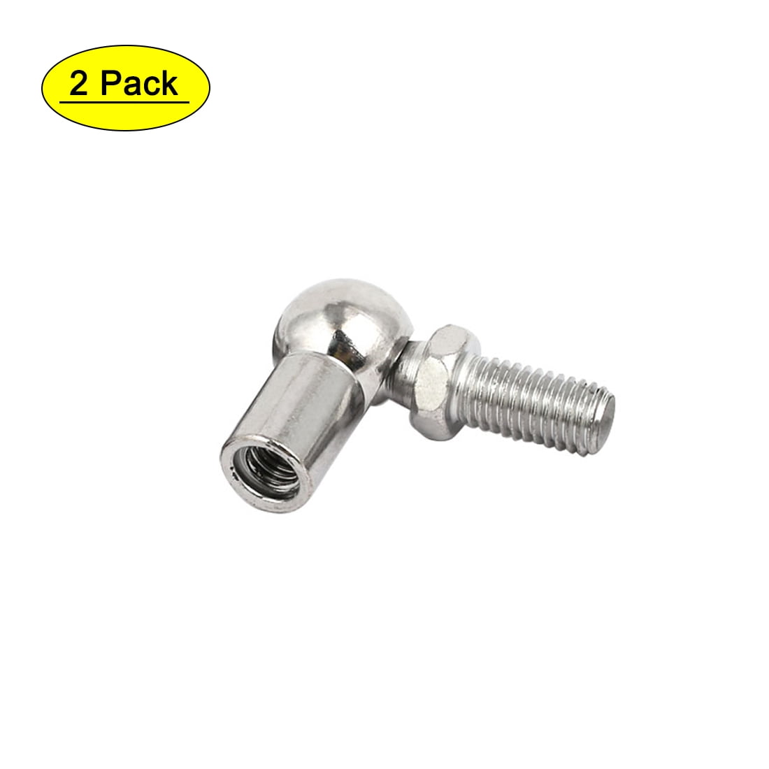 M10 Male to M6 Female Thread Gas Spring Ball Joint Connector End Fitting 2pcs