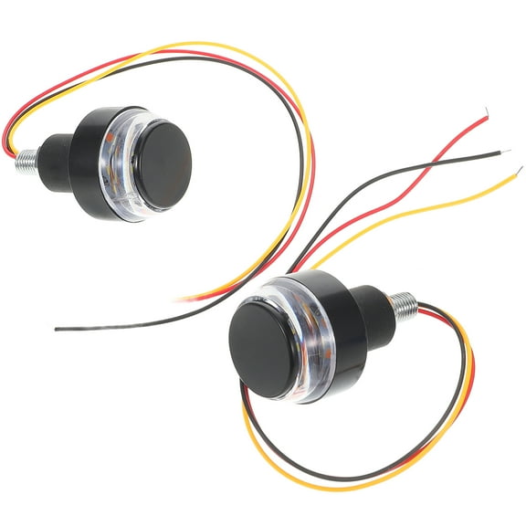 UPOUART Dustproof Motorcycle Driving Lights 2Pcs 11.8*1.2*1.2in