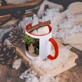 thumbnail image 5 of 3dRose, A German Shepherd dog by greenery - NA02 ZMU0150 - Zandria Muench Beraldo, 11oz Two-Tone Red Mug, 5 of 7