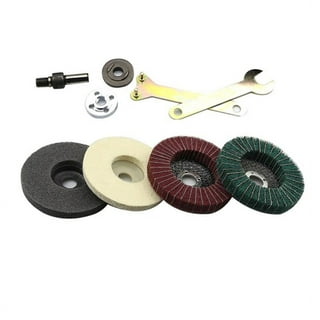 6 Inch Bench Grinder Buffing Wheel Kit w/ 3pcs Polishing Compound Set