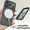 thumbnail image 5 of XNB for IPhone 17 Pro Max Case [Compatible with Magsafe]Translucent Matte Phone Cover, [Military Grade Drop Protection] Slim Durable Shockproof Protective Bumper, 5 of 6