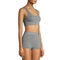 thumbnail image 5 of No Boundaries Juniors' Seamless Scoop Neck Bralette, 2-Pack, 5 of 12