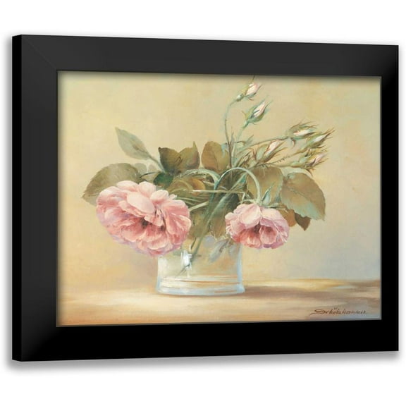 Scholnhammer, Heinz 14x12 Black Modern Framed Museum Art Print Titled - Spring roses